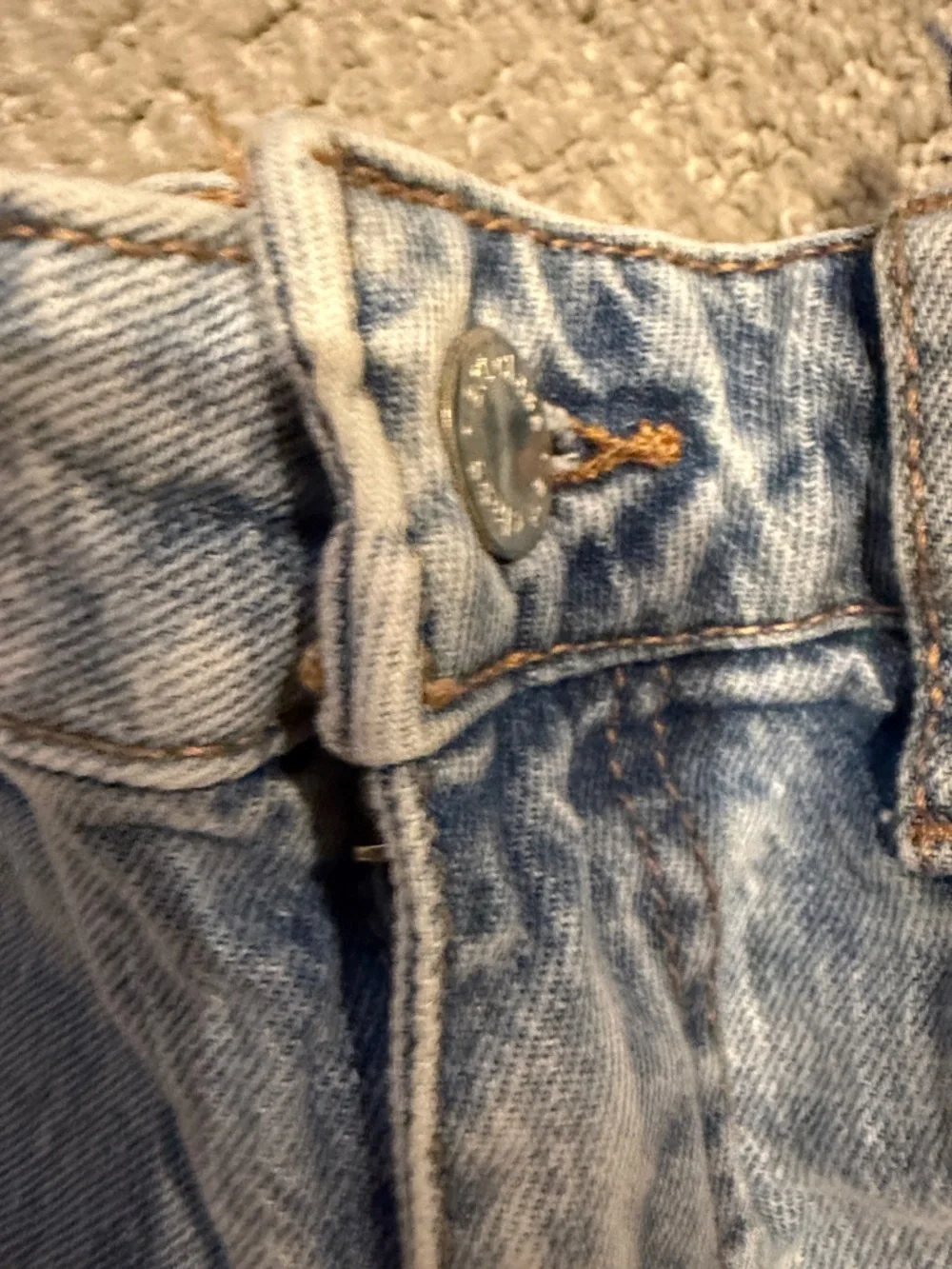 art class Light Blue Rolled Hem Denim Shorts - Picture 2 of 6